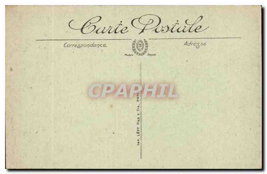 Paris CPA Le Trocadero (automobile) — Rückseite