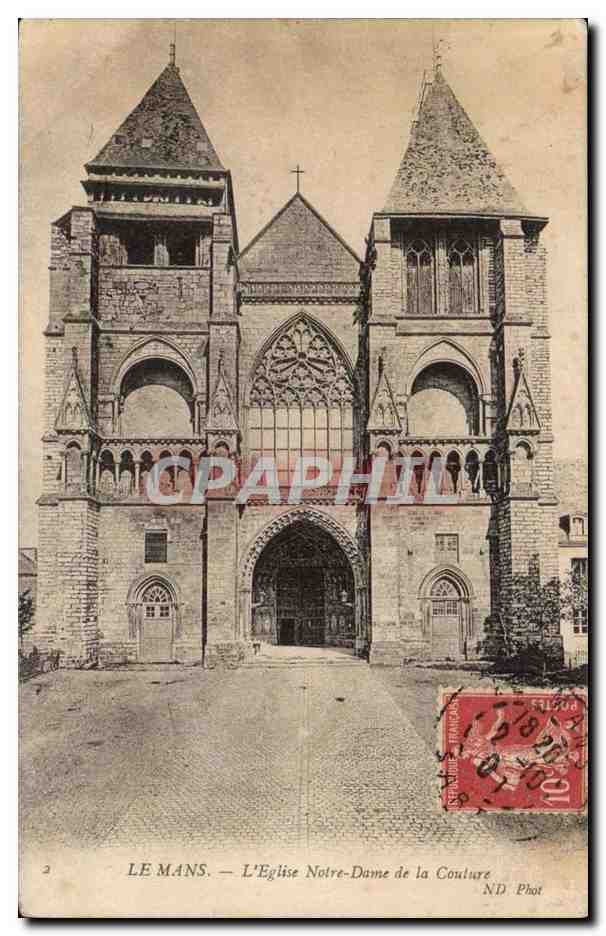 Le Mans — L'Église Notre-Dame de la Couture — ND Phot