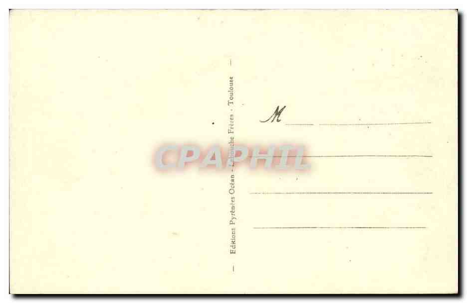 Saint Bertrand de Comminges CPA Pilier des quatre evangelistes — Verso