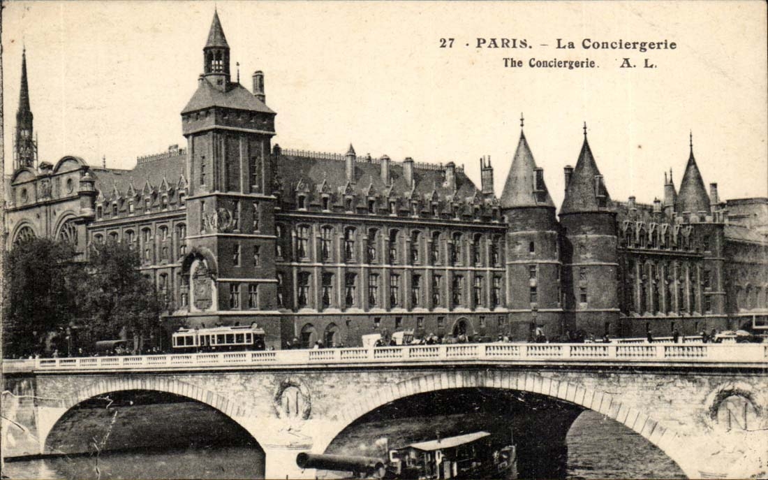 Paris CPA La Conciergerie