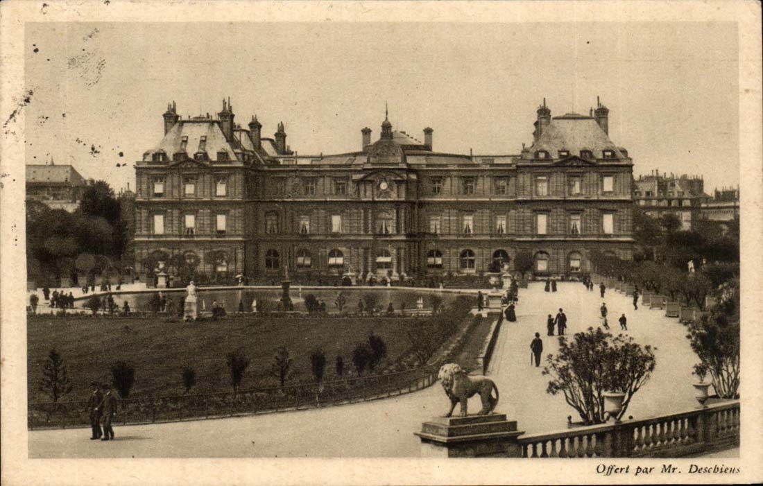 Paris CPA Palais du Luxembourg 