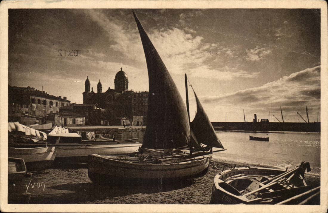 Le Port et Notre Dame de la Victoire — Saint-Raphaël — Les Éditions d'Art Yvon, n° 1312