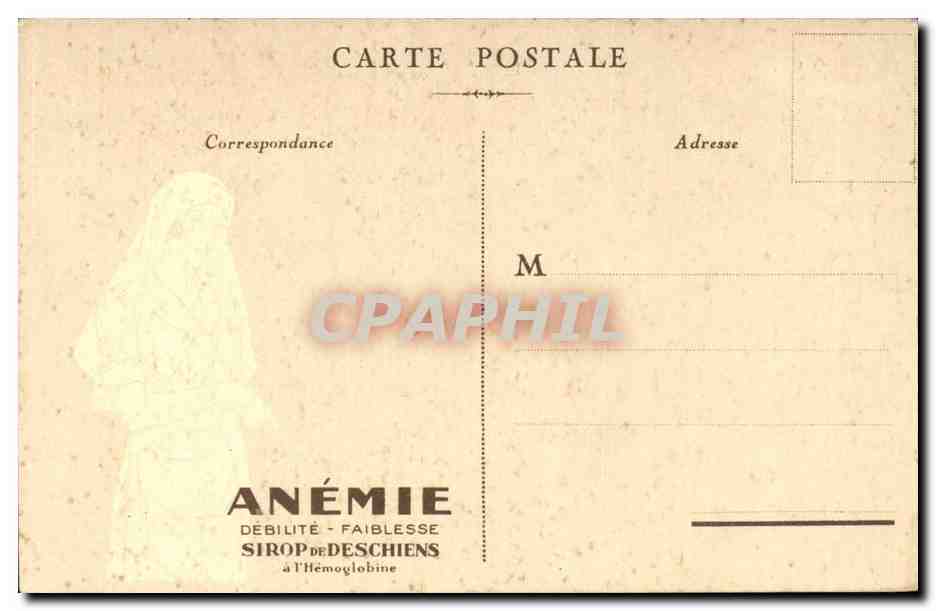 CPA Paris Palais de justice — Rückseite
