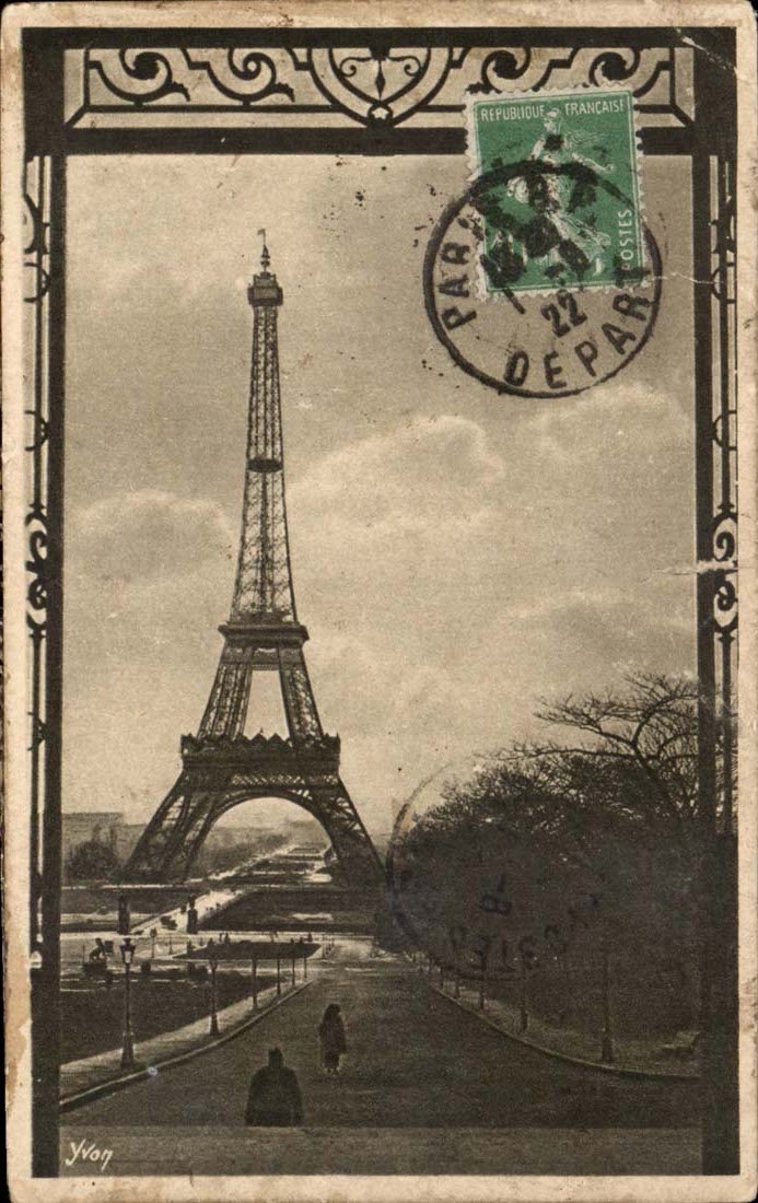 CPA Paris la Tour Eiffel