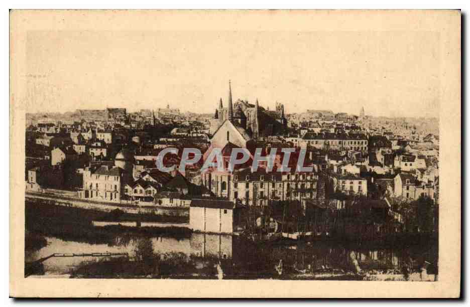 Poitiers — Vue générale sur le Clain — J. Robuchon, n°1224