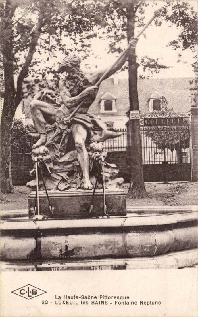 CPA Luxeuil les Bains Fontaine Neptune