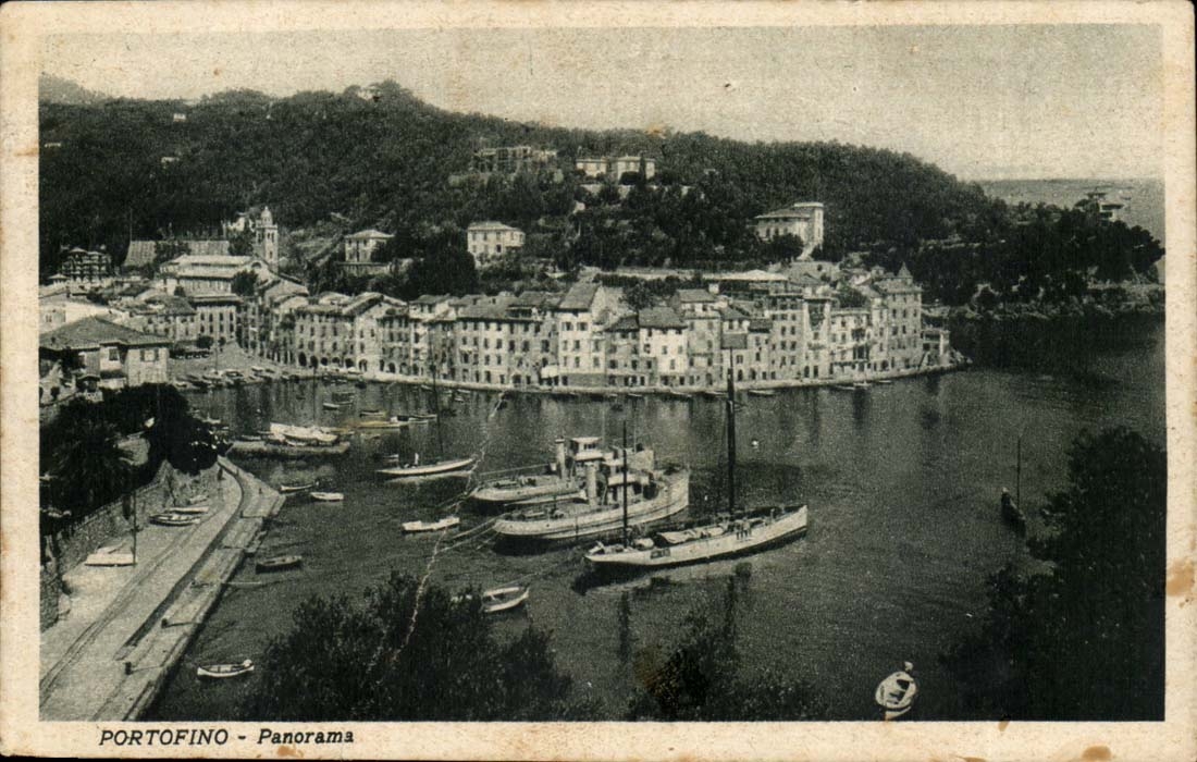 CPA Italie Portofino Panorama