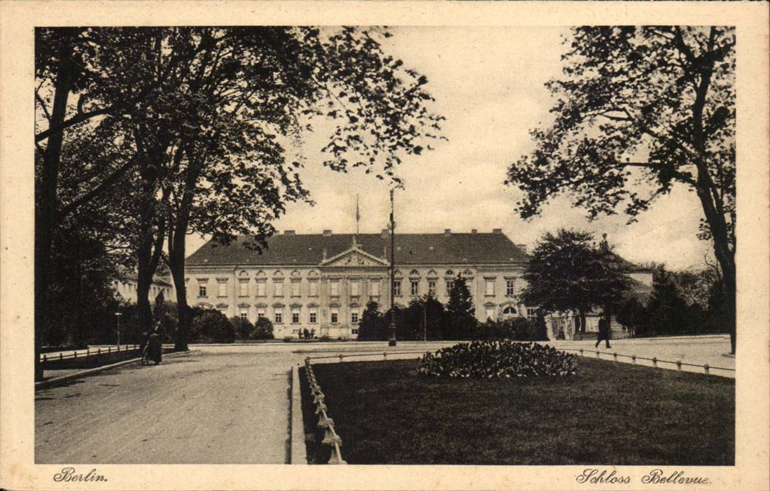 Allemagne Berlin CPA Schloss Bellevue