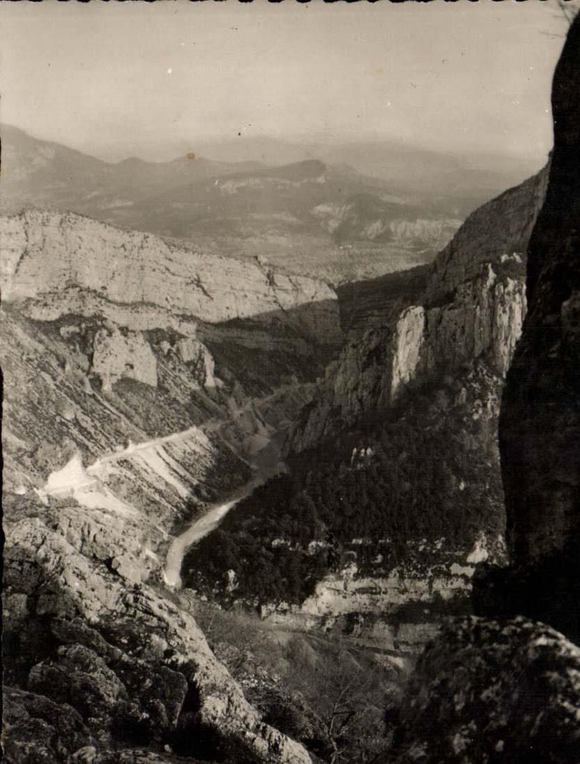 Moustiers Ste marie CPA Les gorges du Verdon