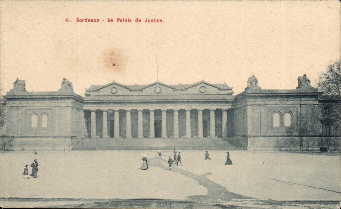 Bordeaux CPA Le palais de justice