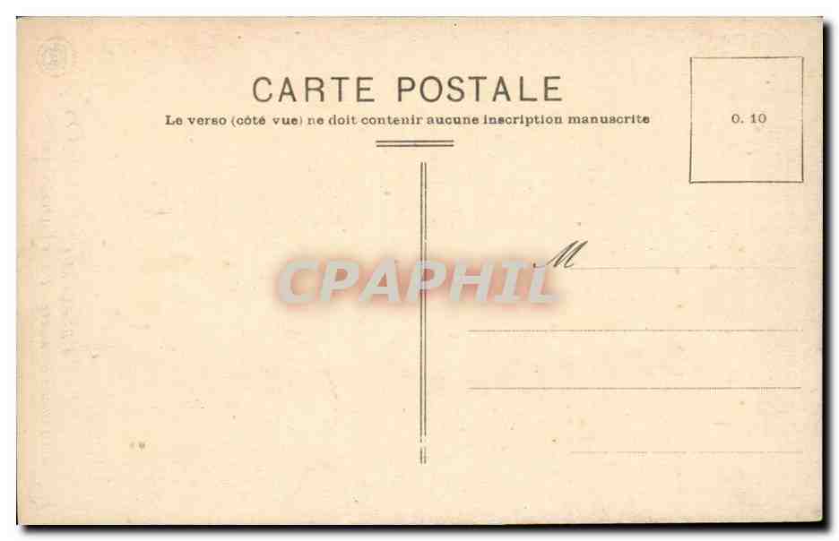 Bordeaux CPA Cathedrale Saint Andre Porte septentrionale — Verso