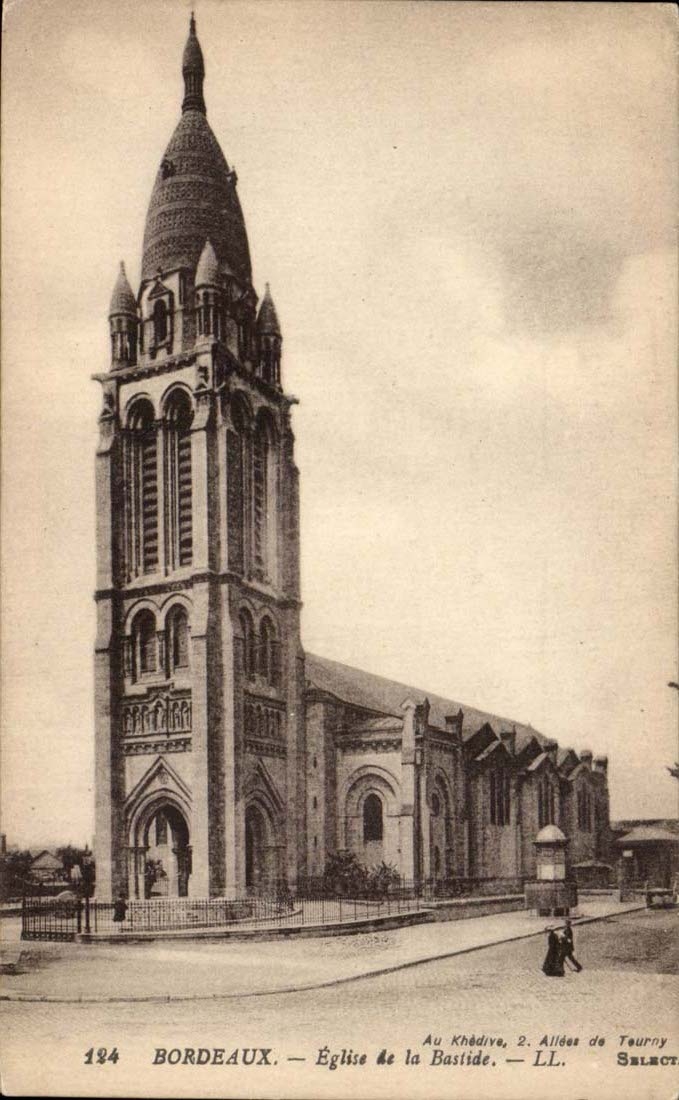 Bordeaux CPA Eglise de la Bastide