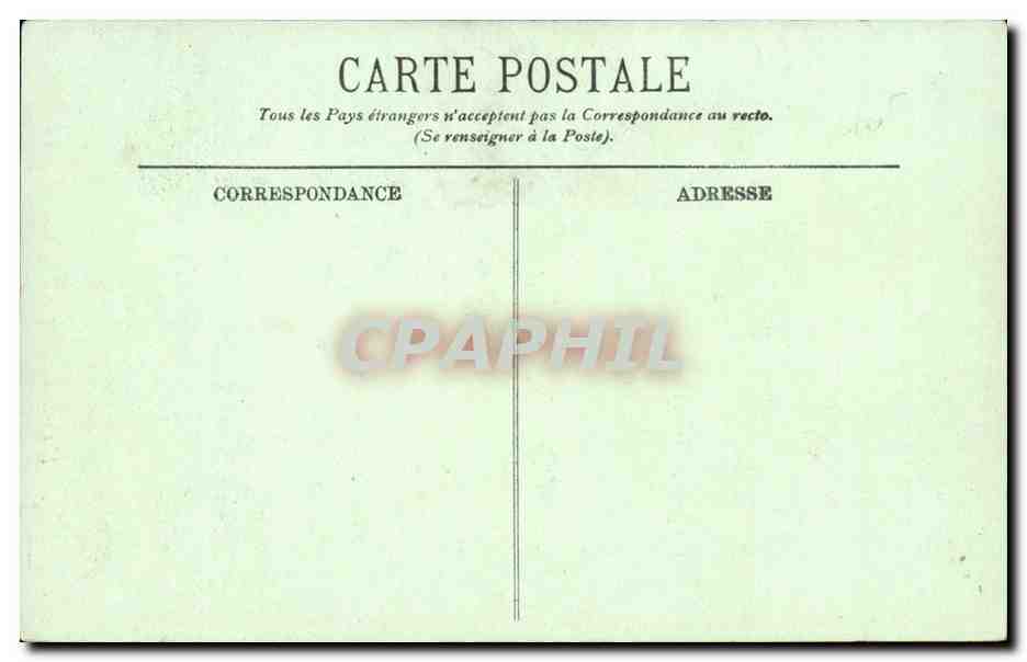 Langeais CPA Le chateau L'entree Vue interieure — Rückseite