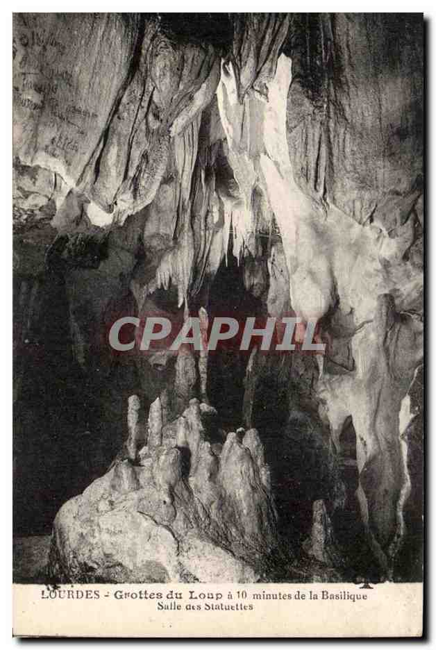 Lourdes CPA Grottes du Loup Salle des statuettes