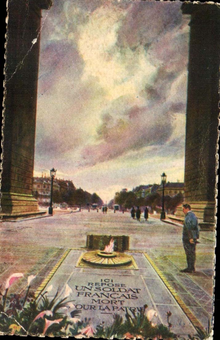 Paris CPA Tombe du soldat inconnu 