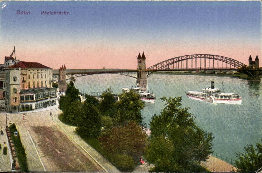 Allemagne Bonn CPA Rheinbrucke