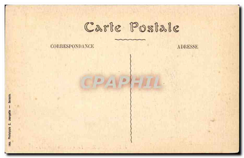 Bordeaux CPA Les colonnes rostrales — Verso