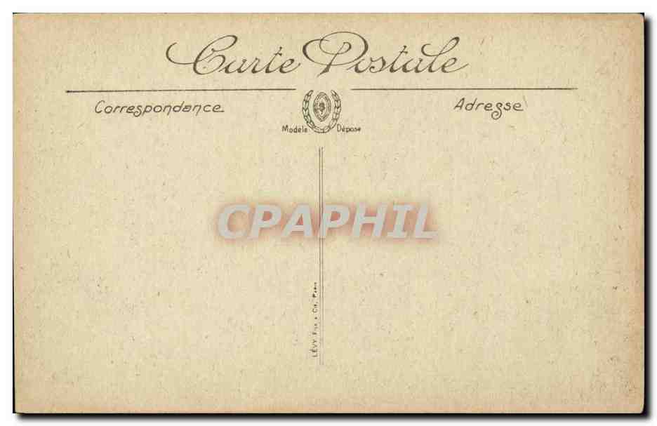 Bordeaux CPA Eglise Notre DAme — Verso
