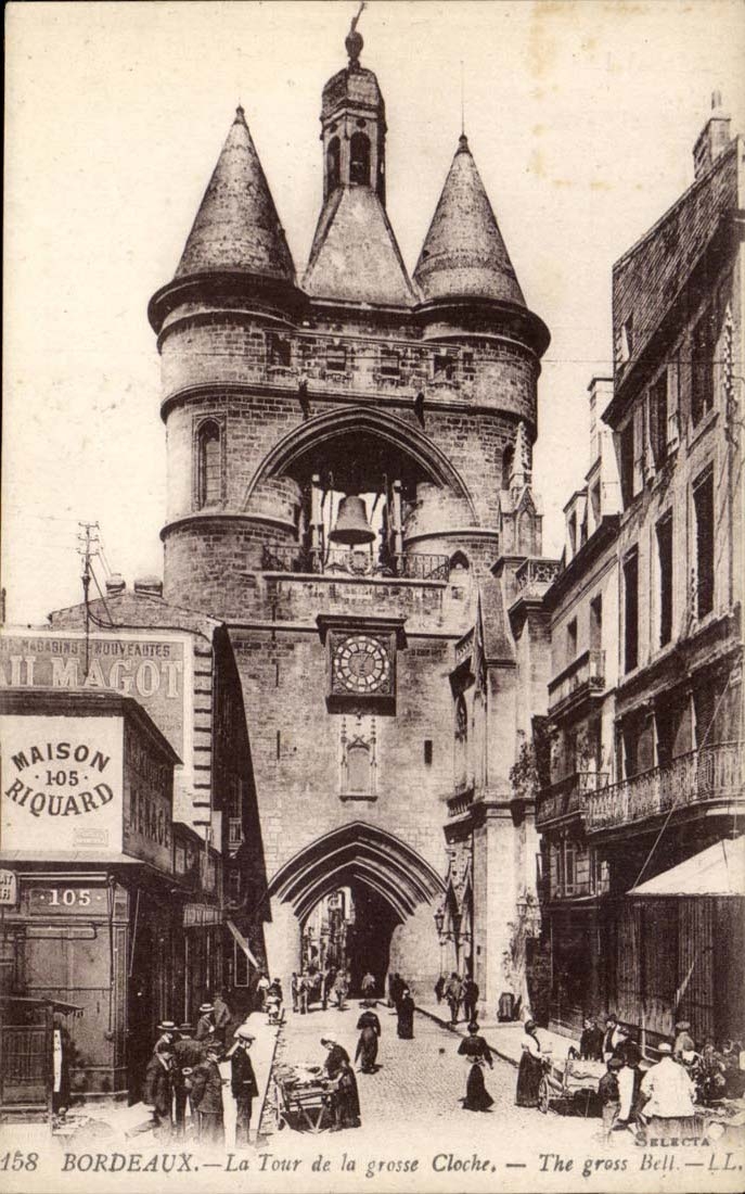 Bordeaux — La Tour de la grosse Cloche — Maison Riouard, n°158