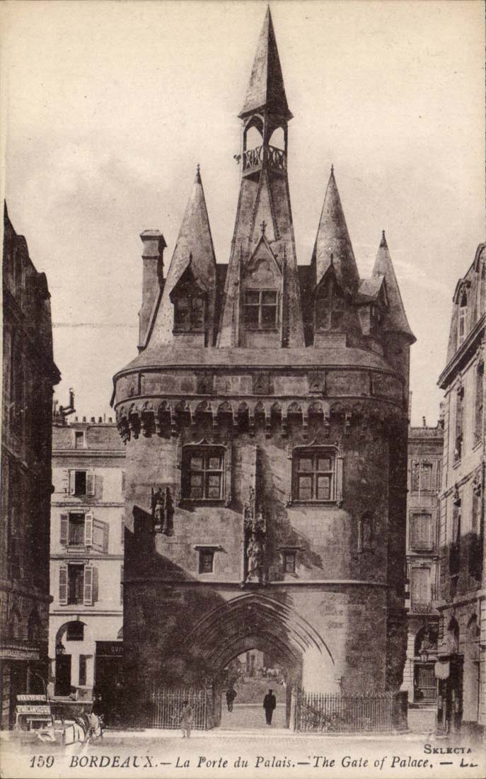 Bordeaux CPA La porte du palais 