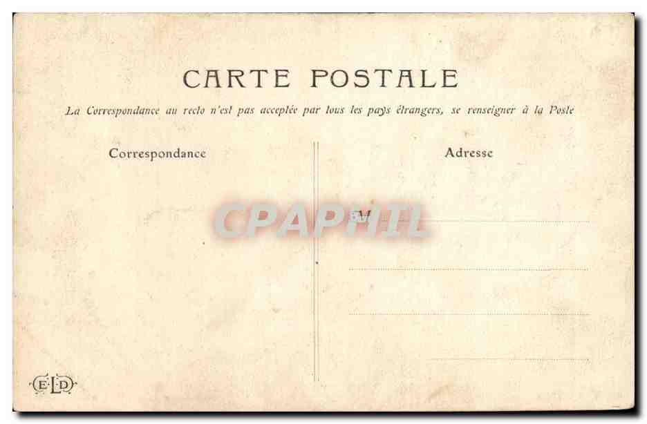 CPA Fantaisie Un souvenir — Rückseite
