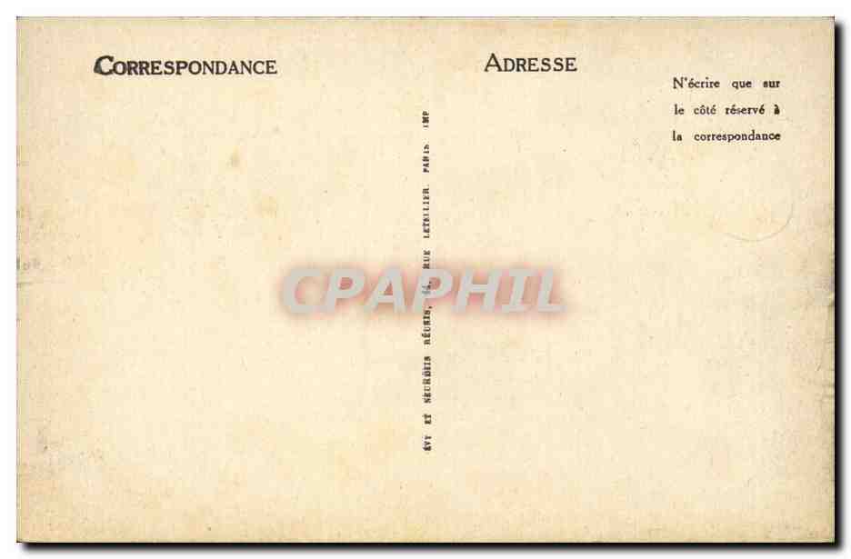 Grenoble CPA Le tournant de l'Isere et le casque de Neron — Verso