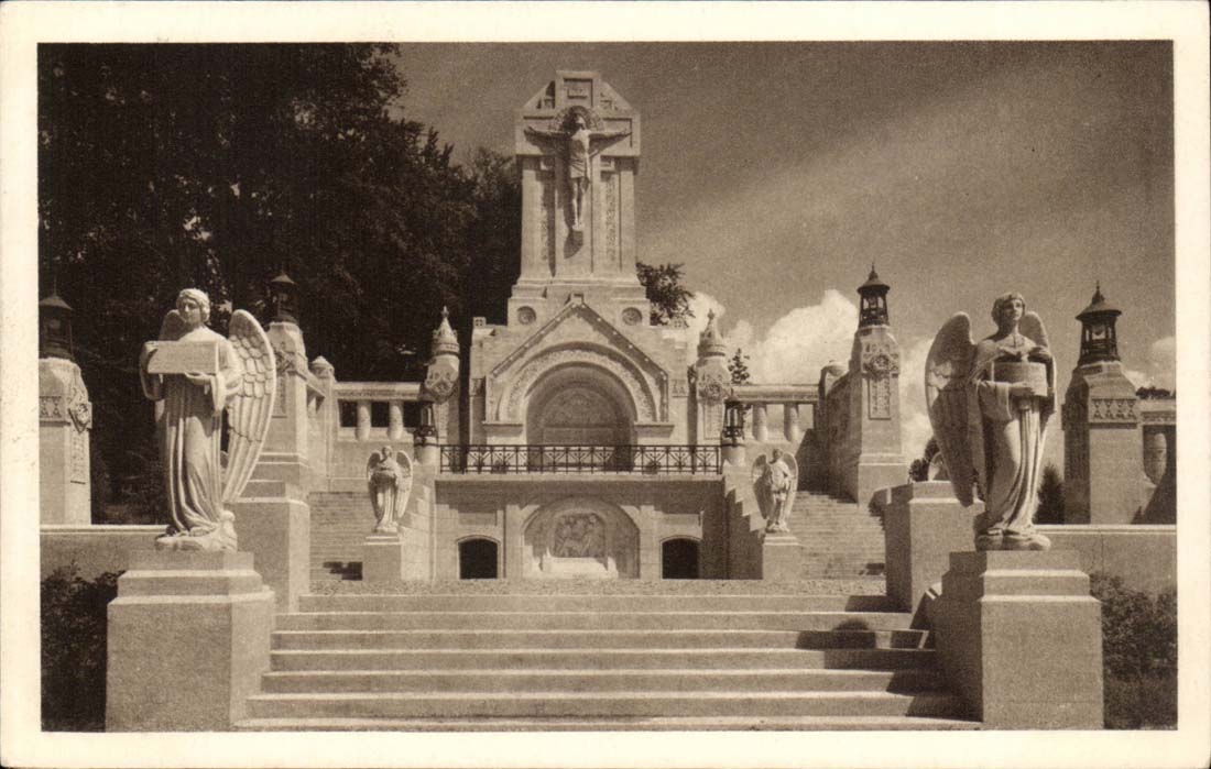 La Basilique de Lisieux — Vue d'ensemble — Reproduction Intimite, Paris