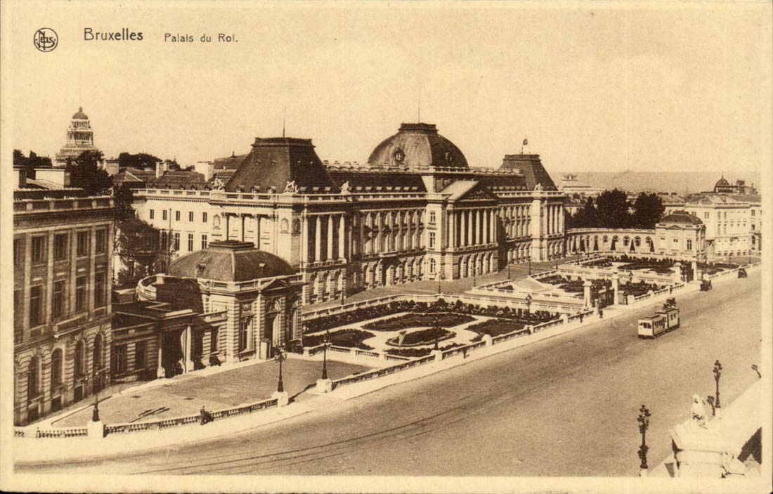 Belgie Belgique Bruxelles CPA Palais du roi