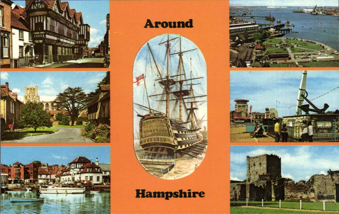 Grande Bretagne Around Hampshire Portsmouth Harbour from Gosport Fareham