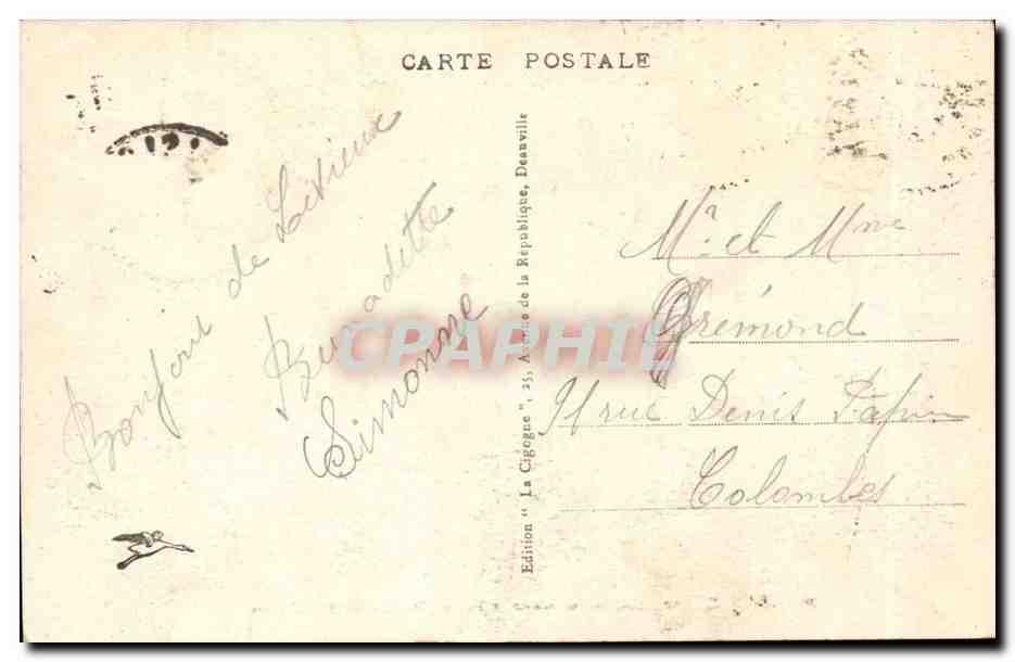 Lisieux — Abside de la Cathédrale Saint-Pierre — Édition Postale, n°10 — Rückseite