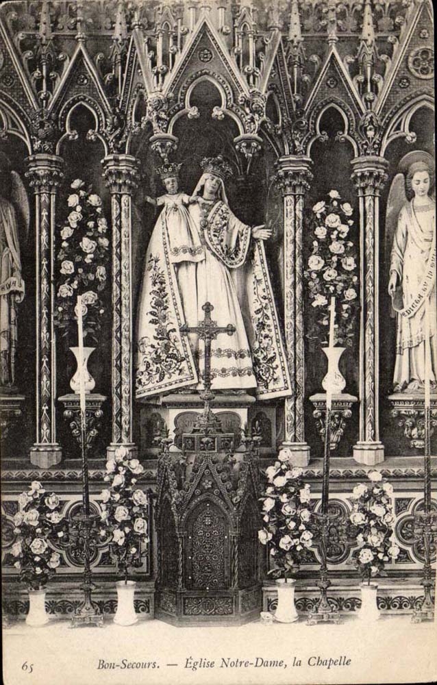 Bon SEcours CPA Eglise Notre DAme La chapelle
