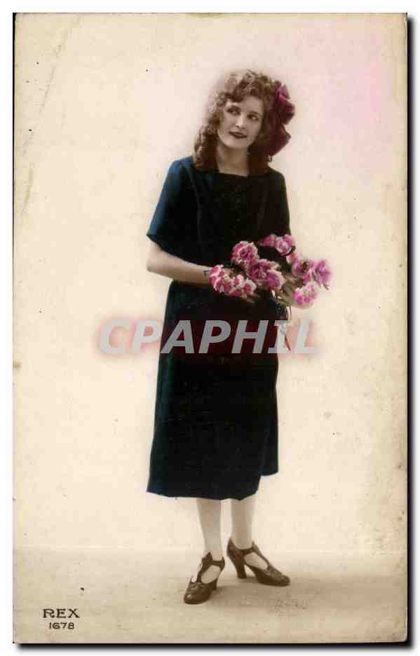 CPA Fantaisie Femme