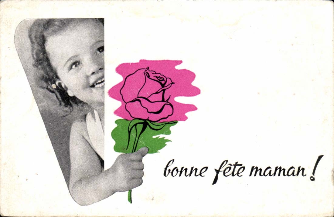 CPA Fantaisie Bonne fete maman !