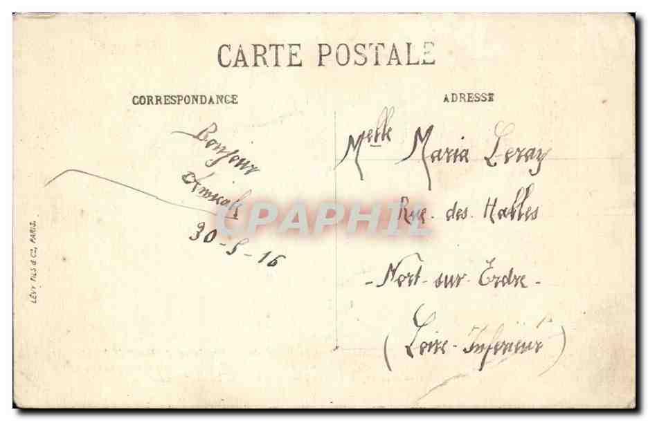 Fontevrault CPA Ancienne abbaye du 11eme siecle Tombeau de Henri II Plantagenet roi d'angelterre et d'isabelel angouleme — Rückseite