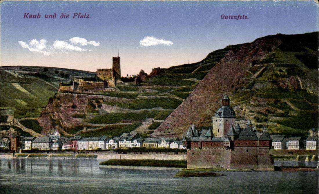 Allemagne Kaub und die Pfalz