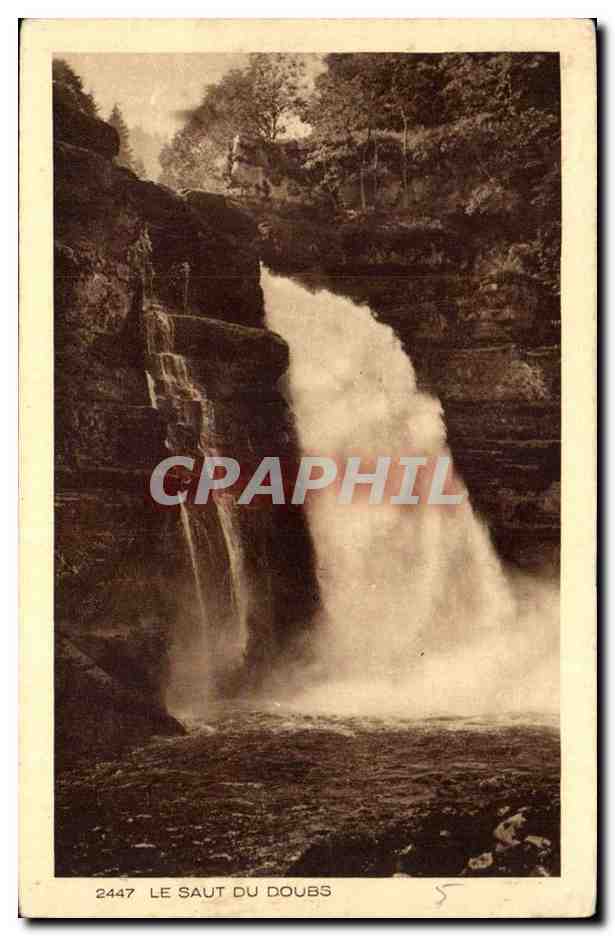 Le Saut du Doubs hauteur 27m - CPA 