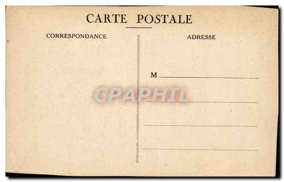 Le Saut du Doubs — Almanach Vermot, Cl. Horizons de France — Verso