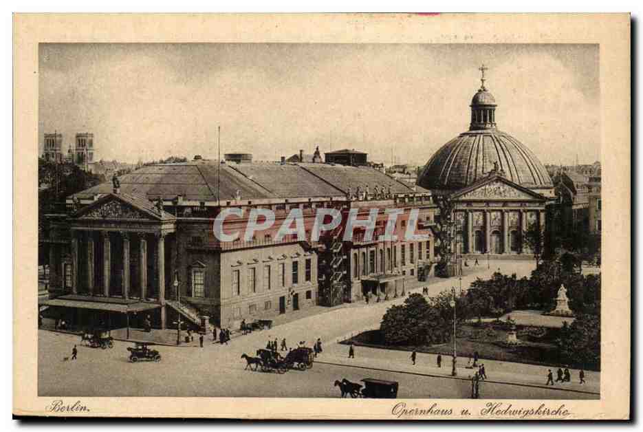 Deutschland Alemagn - Germany - Berin - Operhaus u Kirsche - CPA 