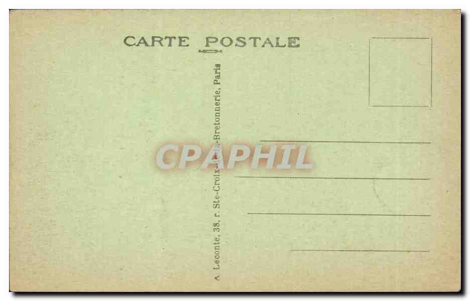 Paris - 1 - Place Vendome automobile - CPA  — Verso