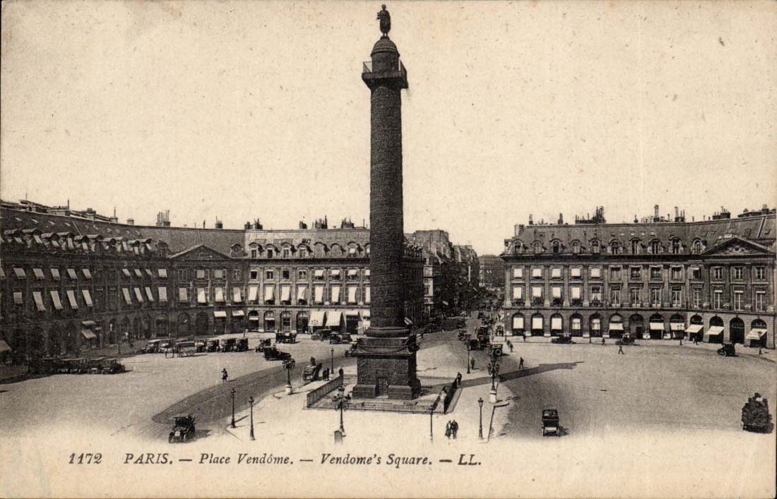 Paris 1 - Place Vendome - CPA 