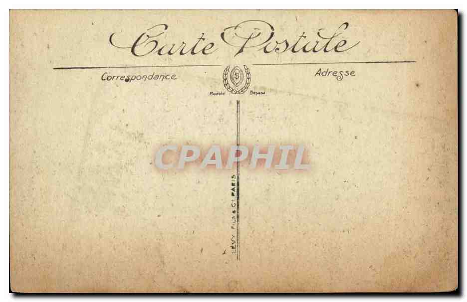 Paris 1 - Place Vendome automobile - CPA  — Verso