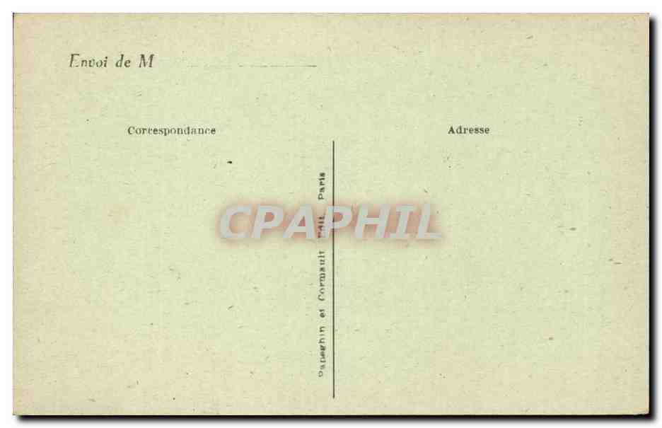 Paris - Le Pont Michel et les Nouveaux batiments du Palais du Justice - CPA  — Verso