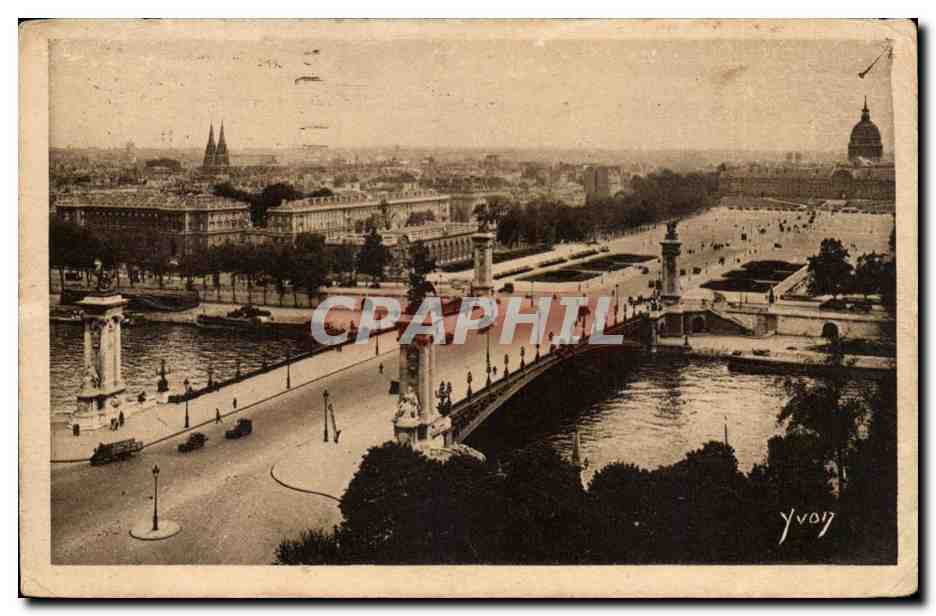 Paris - Pont des Sts Peres et le Pavilon de Flore - CPA 
