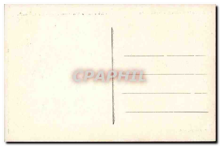 Beaucaire - Chateau de Montmorency - La Chapelle - CPA  — Rückseite
