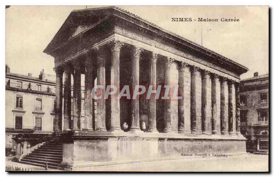 Nîmes - Maison Carrée — Édition Nouvell's Galeries