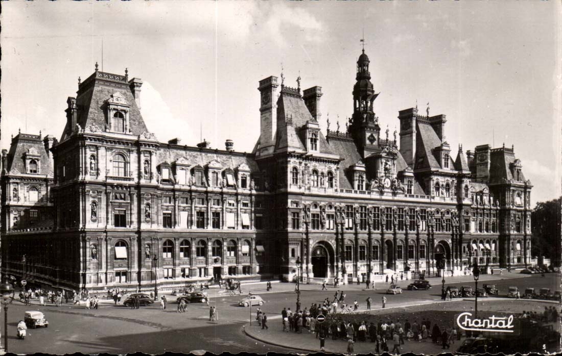 Paris CPA L'hotel de ville