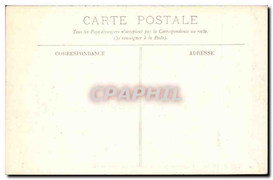 Pierrefonds CPA Vue generale (cote Sud Ouest du chateau) — Verso