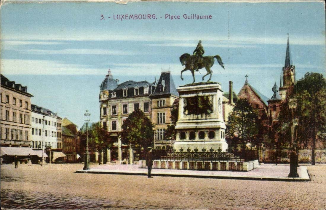 Luxembourg CPA Place Guillaume