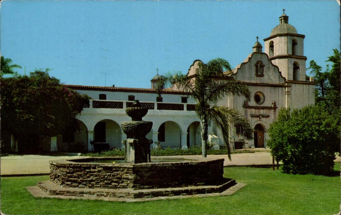 Mission San Luis Rey de Francia — Éditeur Western Publ. & Nov. Co. — N° D-78