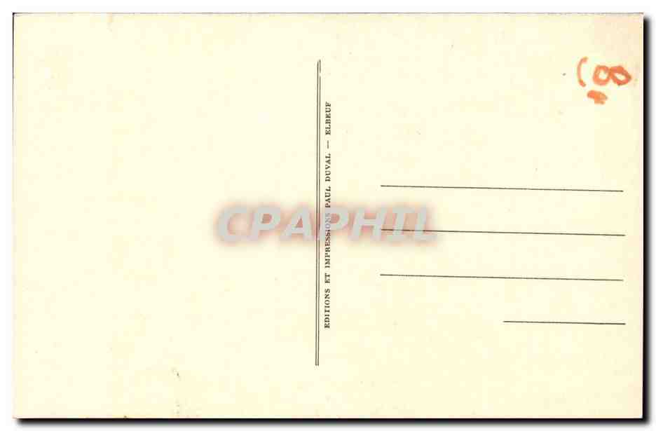CPA Edition du musee de l'auberge Ganne a Barbizon En foret a Fontainebleau Ed luniot — Verso